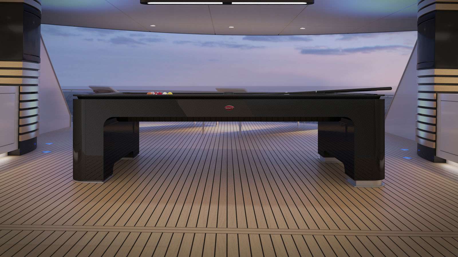 Bugatti builds US$300,000 self-levelling pool table for superyachts ...