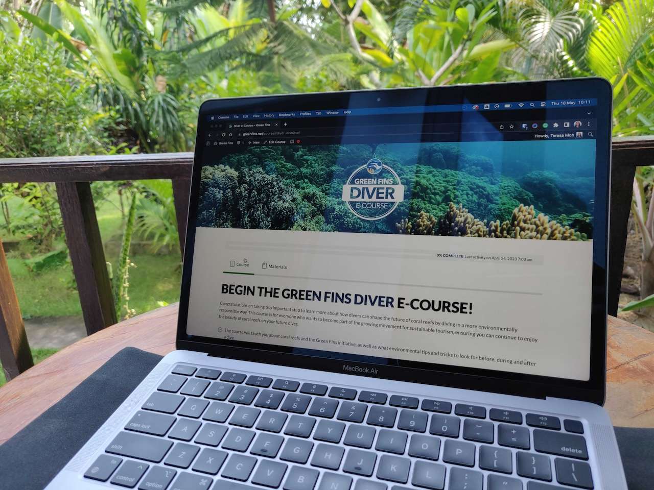 We speak with Chloe Harvey of Green Fins, which is on a mission to protect coral reefs through improving compliance among the tourism industry